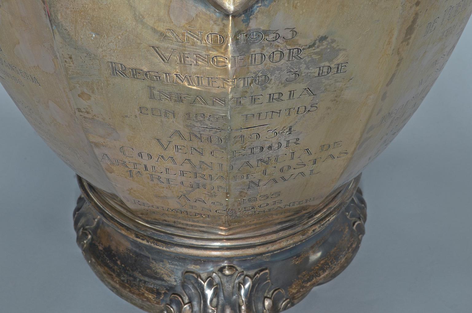 Massive 7kg Silver Vase Trophy/Cup 