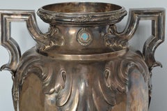 Massive 7kg Silver Vase Trophy/Cup "Tiro Federal Argentino" 1916-1939, Hallmark