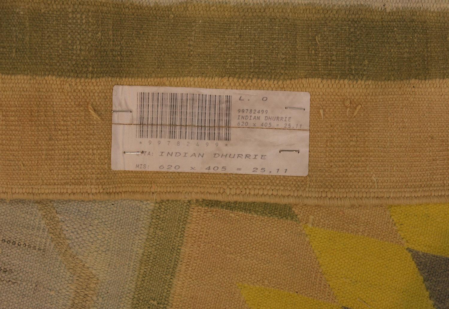 Dhurrie Rug Flat-weave For Sale 2