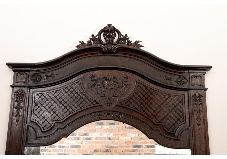 Massive and Elaborate Grand Entry Pier Mirror And Console For Sale 9