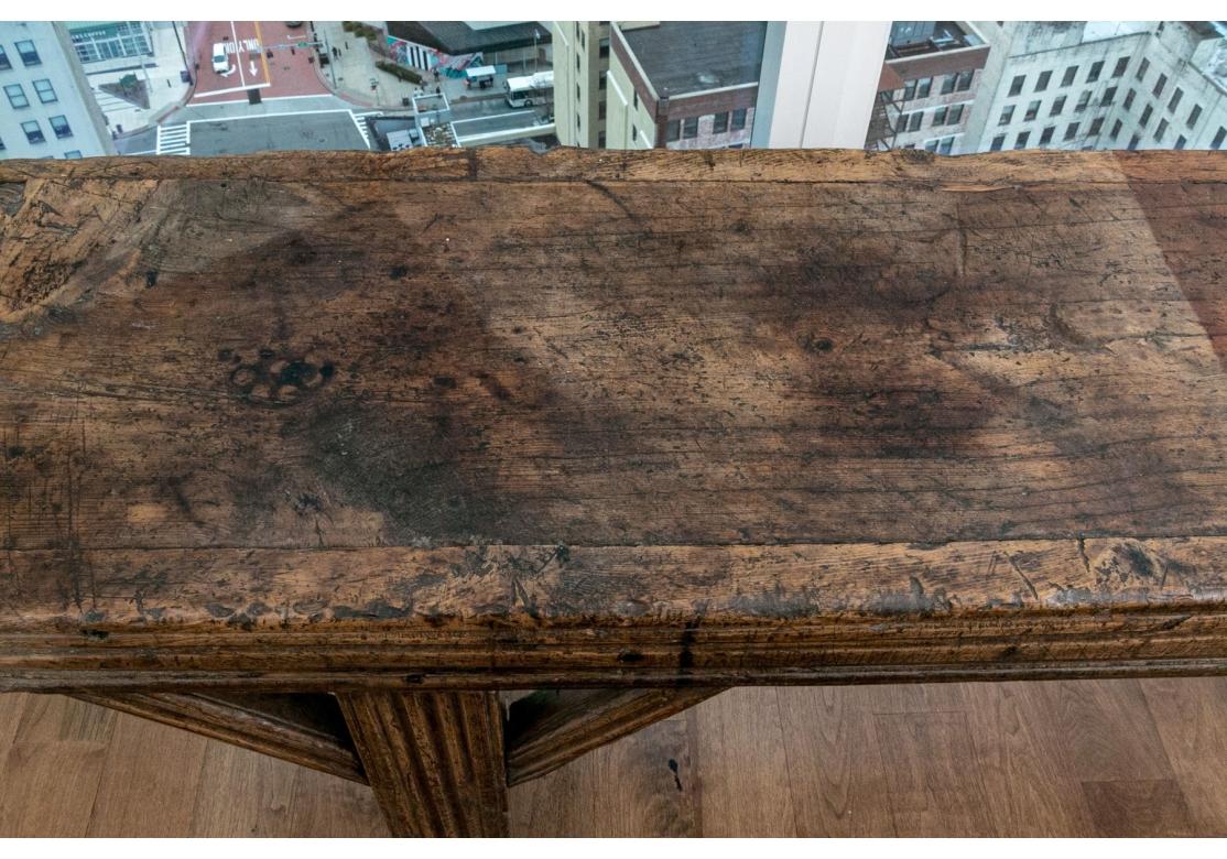 Massive And Extraordinary Primitive French Hunt Board For Sale 6