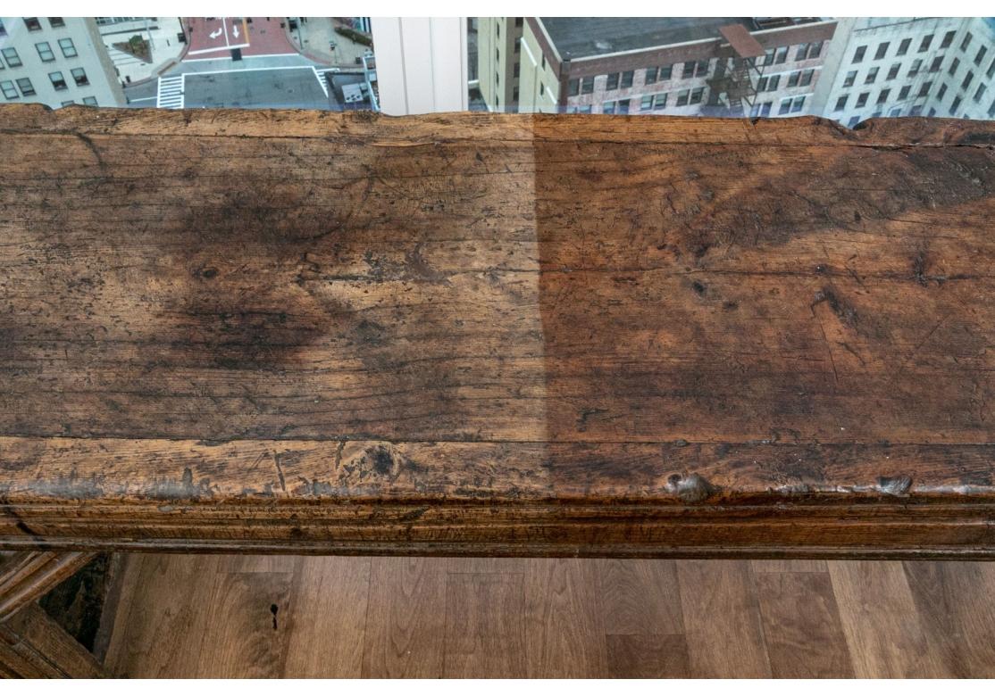 Massive And Extraordinary Primitive French Hunt Board For Sale 12