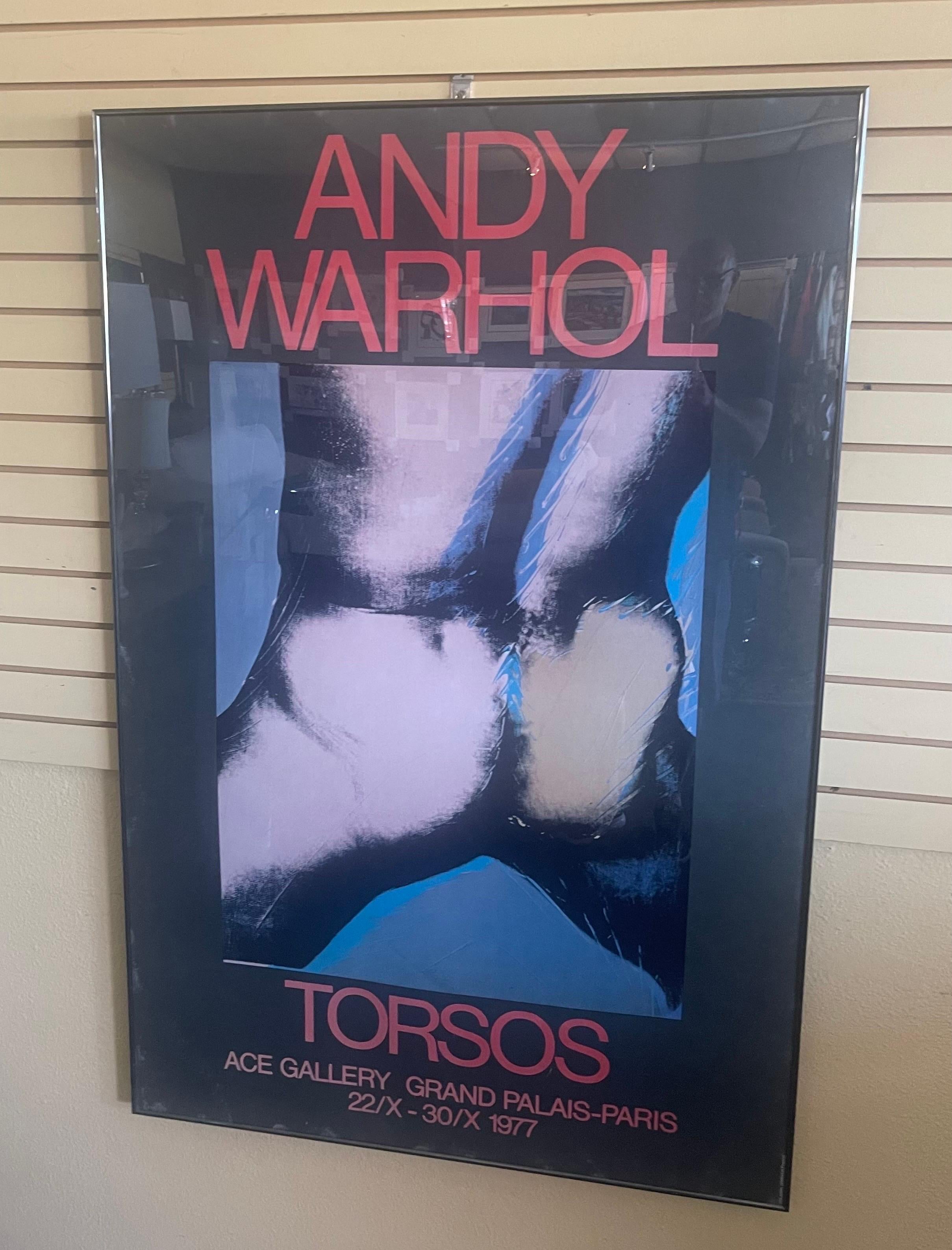 andy warhol torso poster