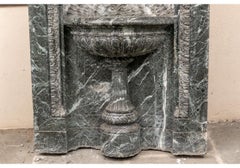 Massive Antique B.Altman's New York Marble Ice Water Fountain with Dolphin Spout