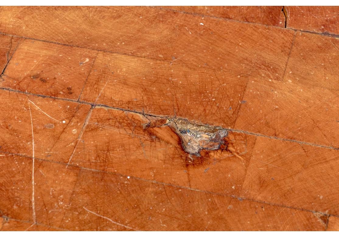 used butcher block island