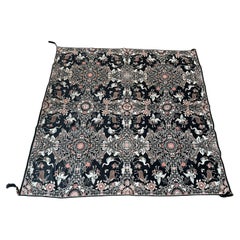 Massive Antique Chinese Silk Textile Brocade Panel Qing / Republic Period