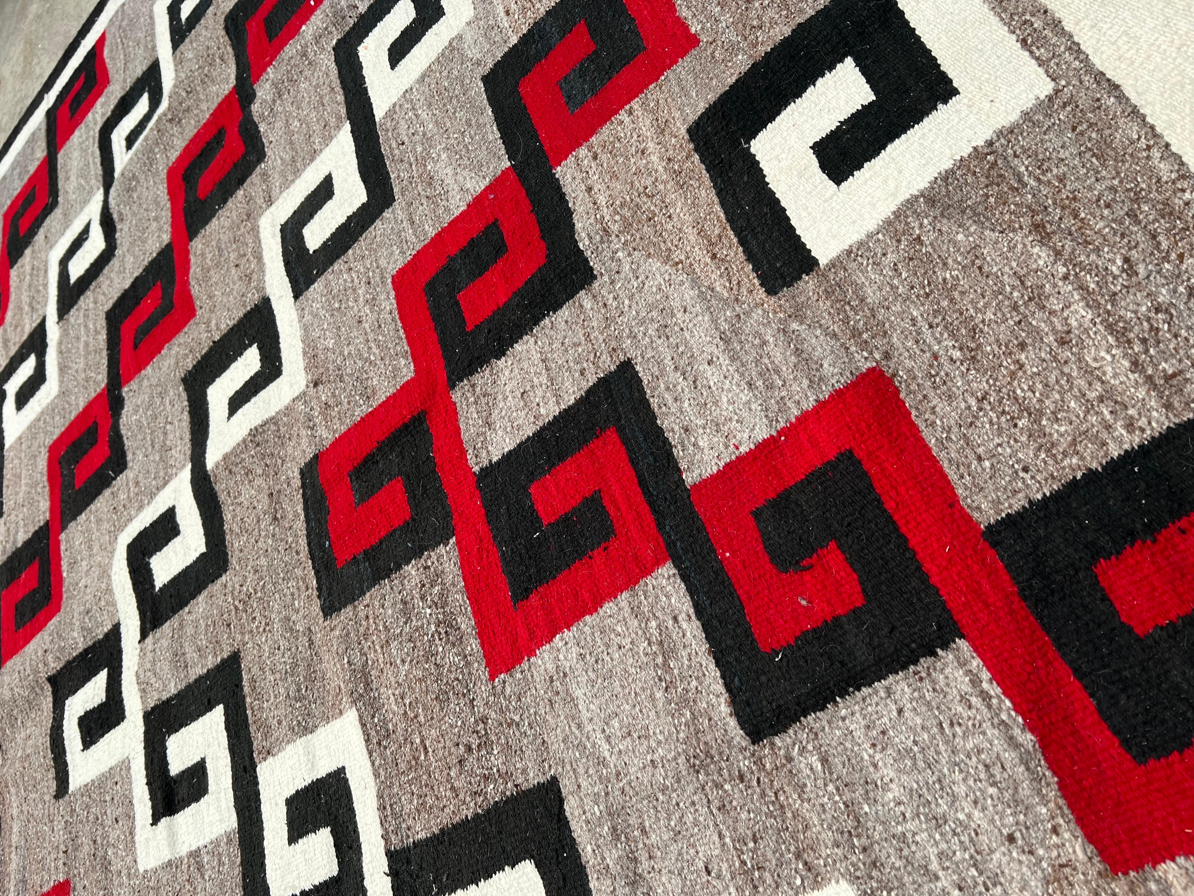 Massive Antique Navajo Carpet For Sale 1