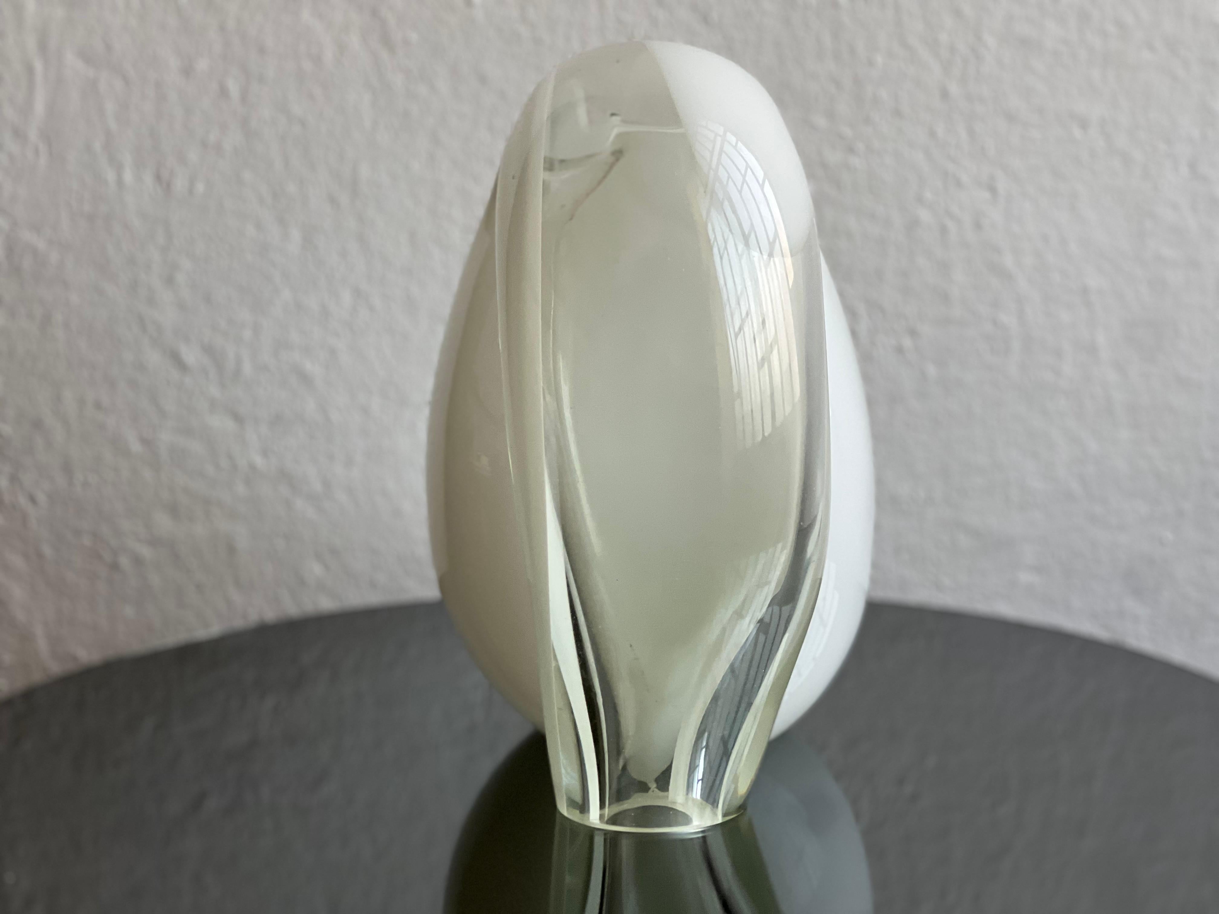 Tischlampe Munega aus massivem Kunstglas von Gino Vistosi, Murano, Italien, 1970er Jahre im Angebot 5