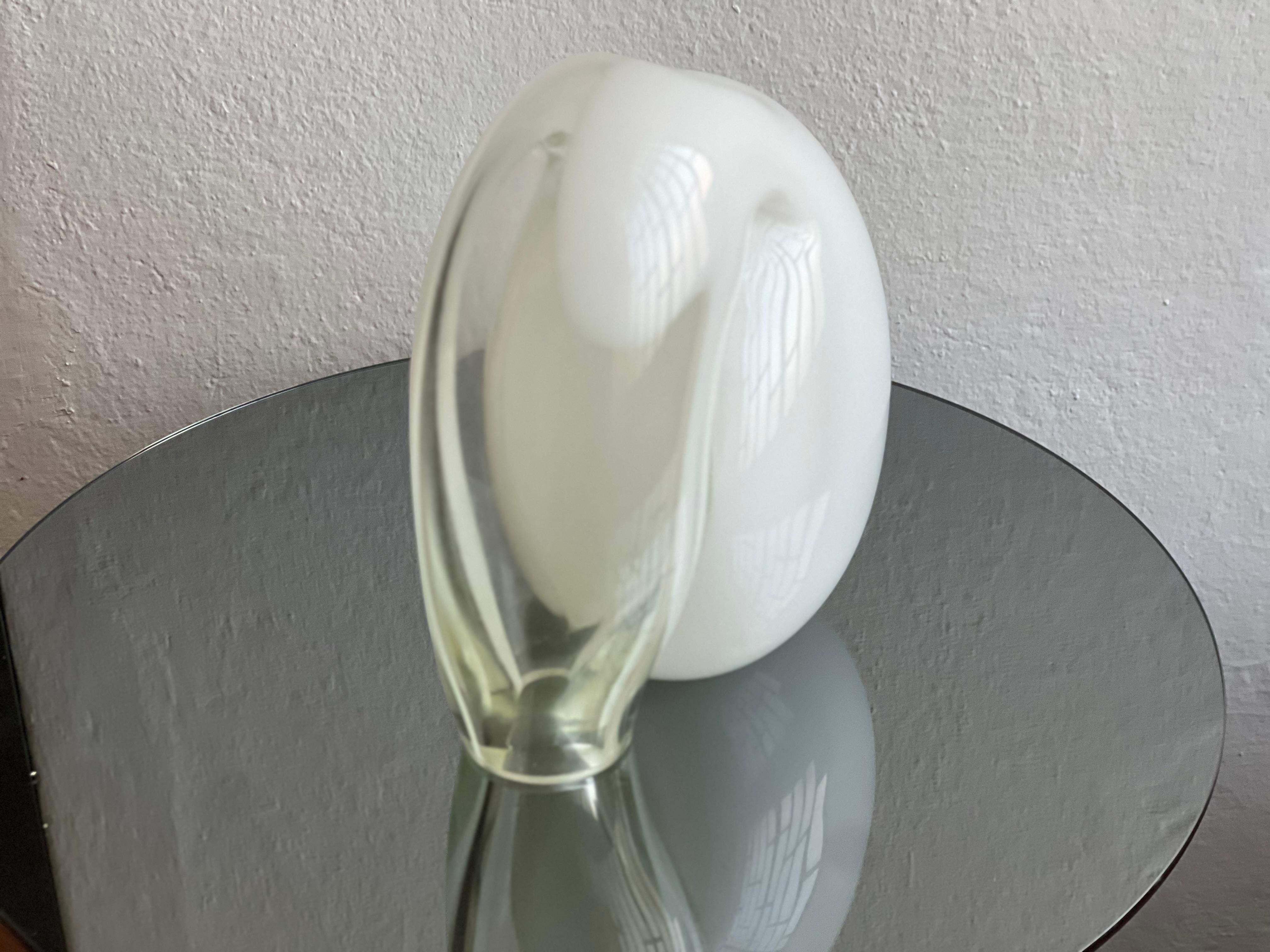 Tischlampe Munega aus massivem Kunstglas von Gino Vistosi, Murano, Italien, 1970er Jahre im Angebot 8