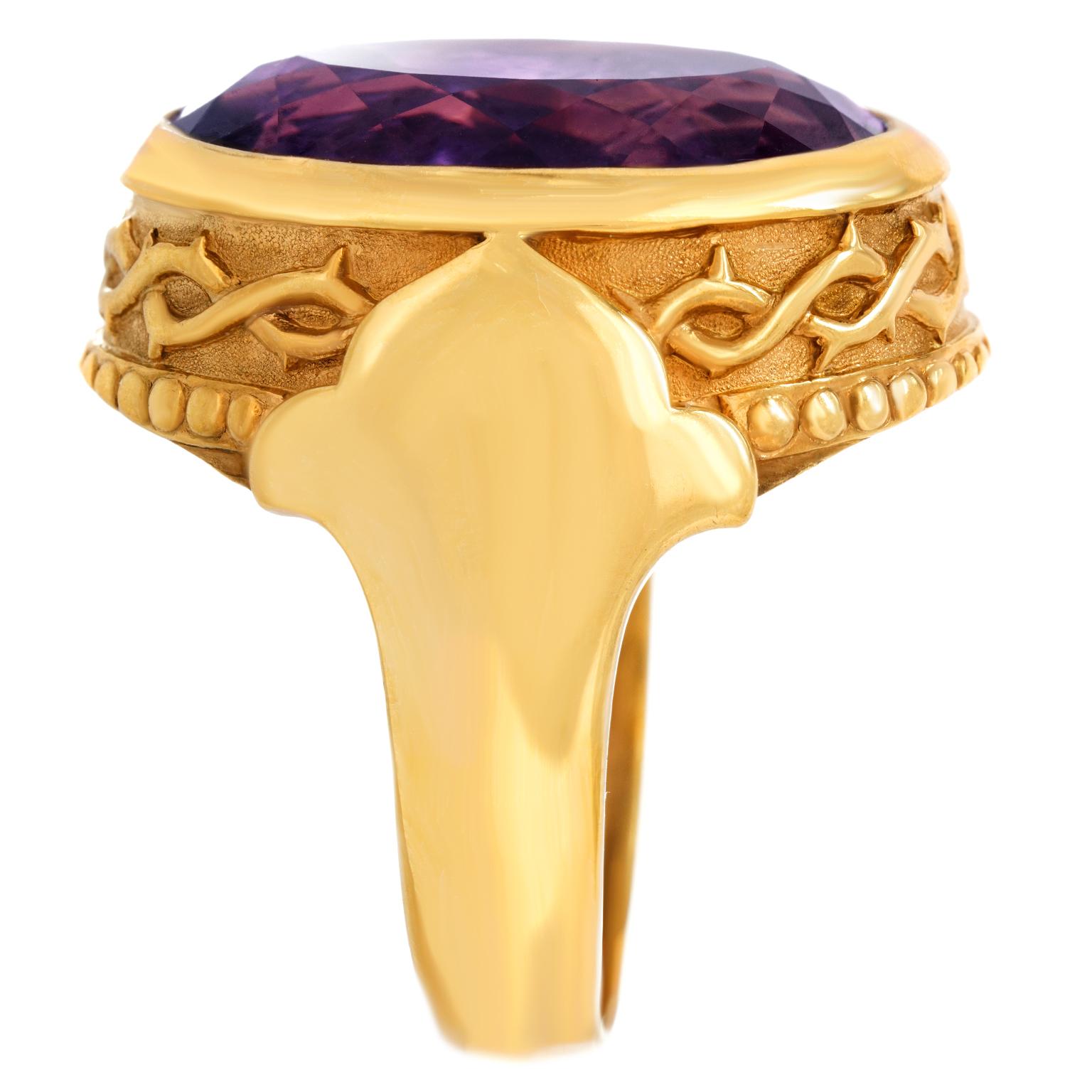 Women's or Men's Massive Bishop's Ring