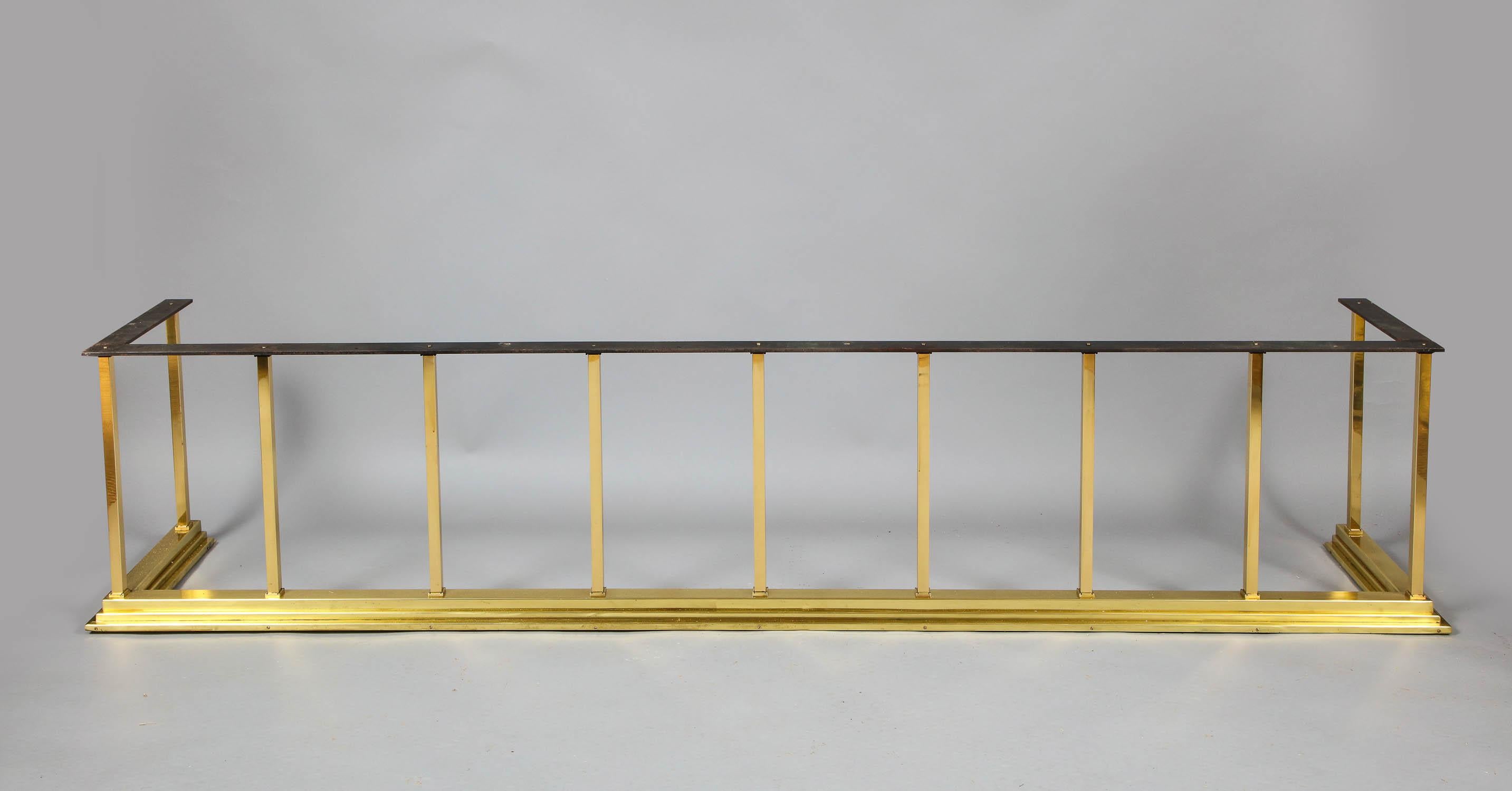Edwardian Massive Brass Club Fender