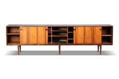 Credenza masiva de palisandro brasileño de Henry Rosengren Hansen