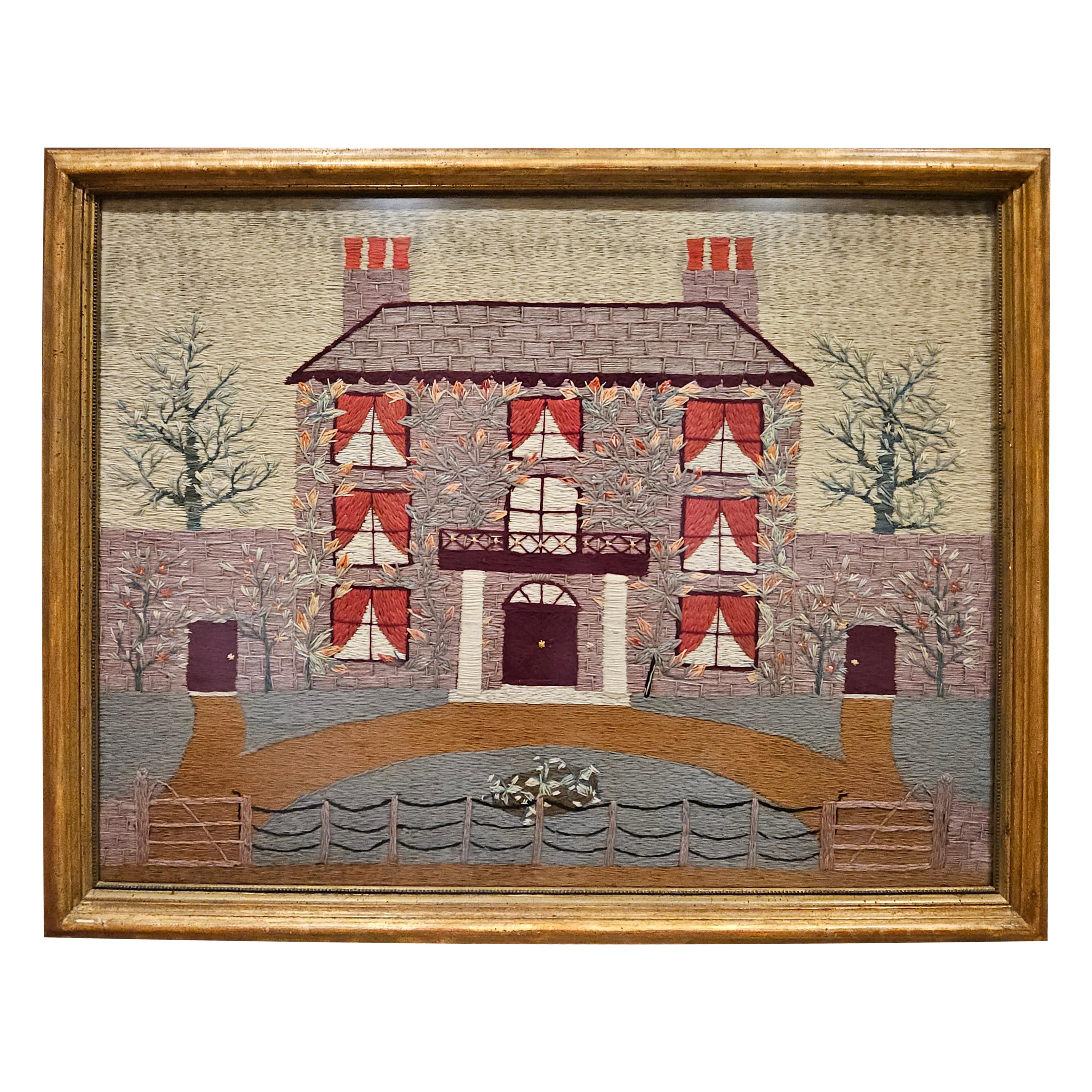 Immagine massiccia di una casa di campagna in lana britannica in vendita