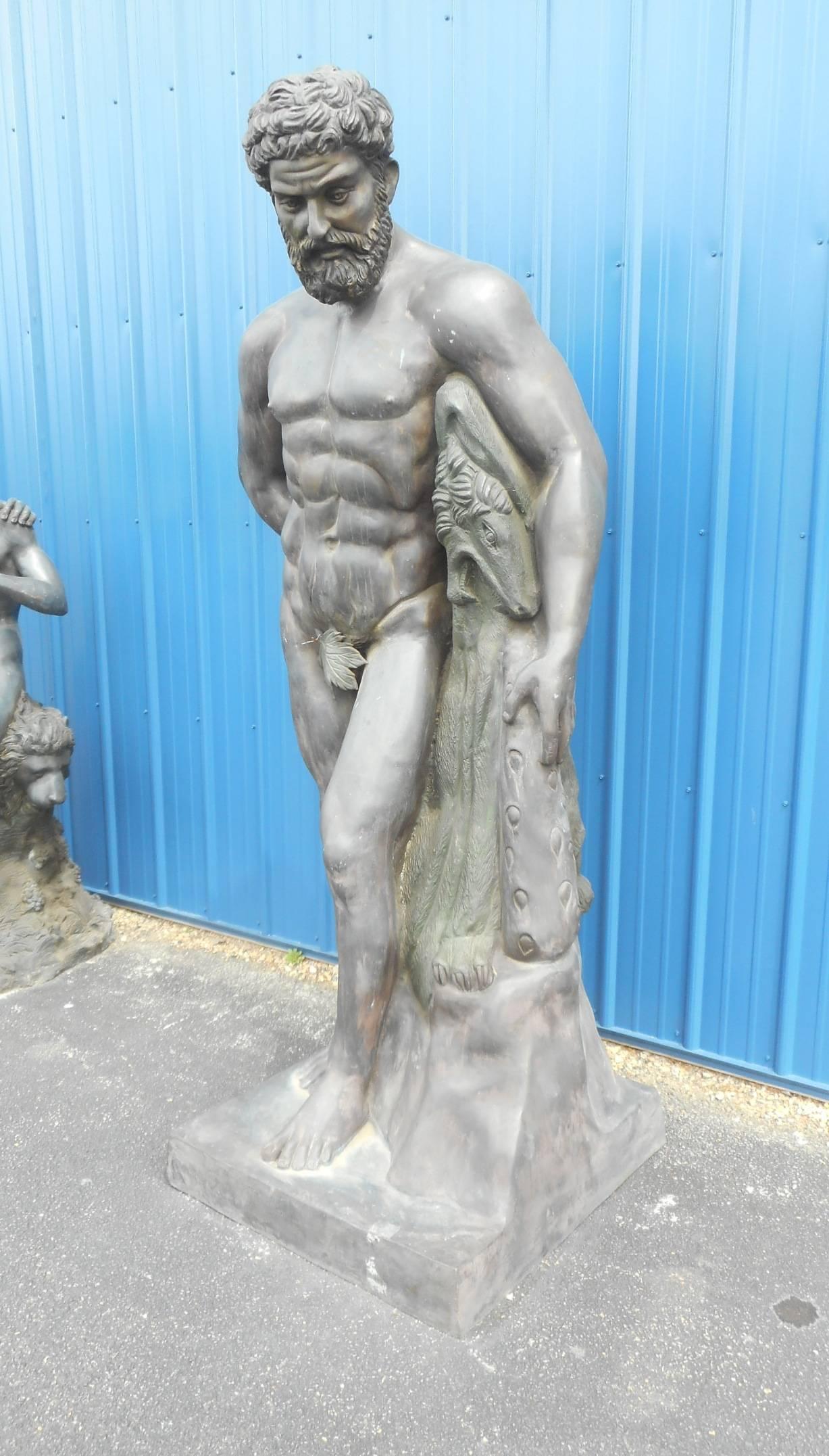 ripped greek statue