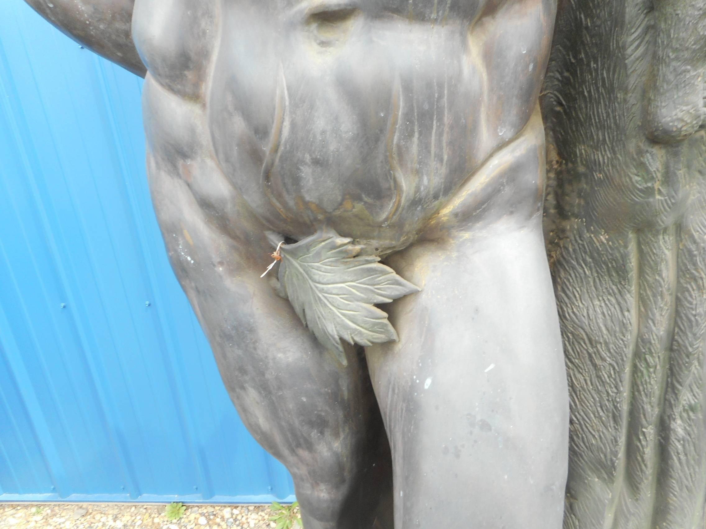 bronze greek statues