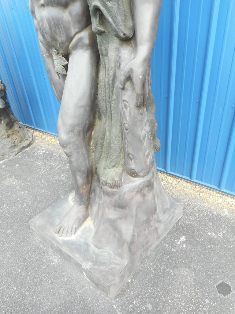 Massive Bronze Greek Statue at 1stDibs greek statues male, bronze