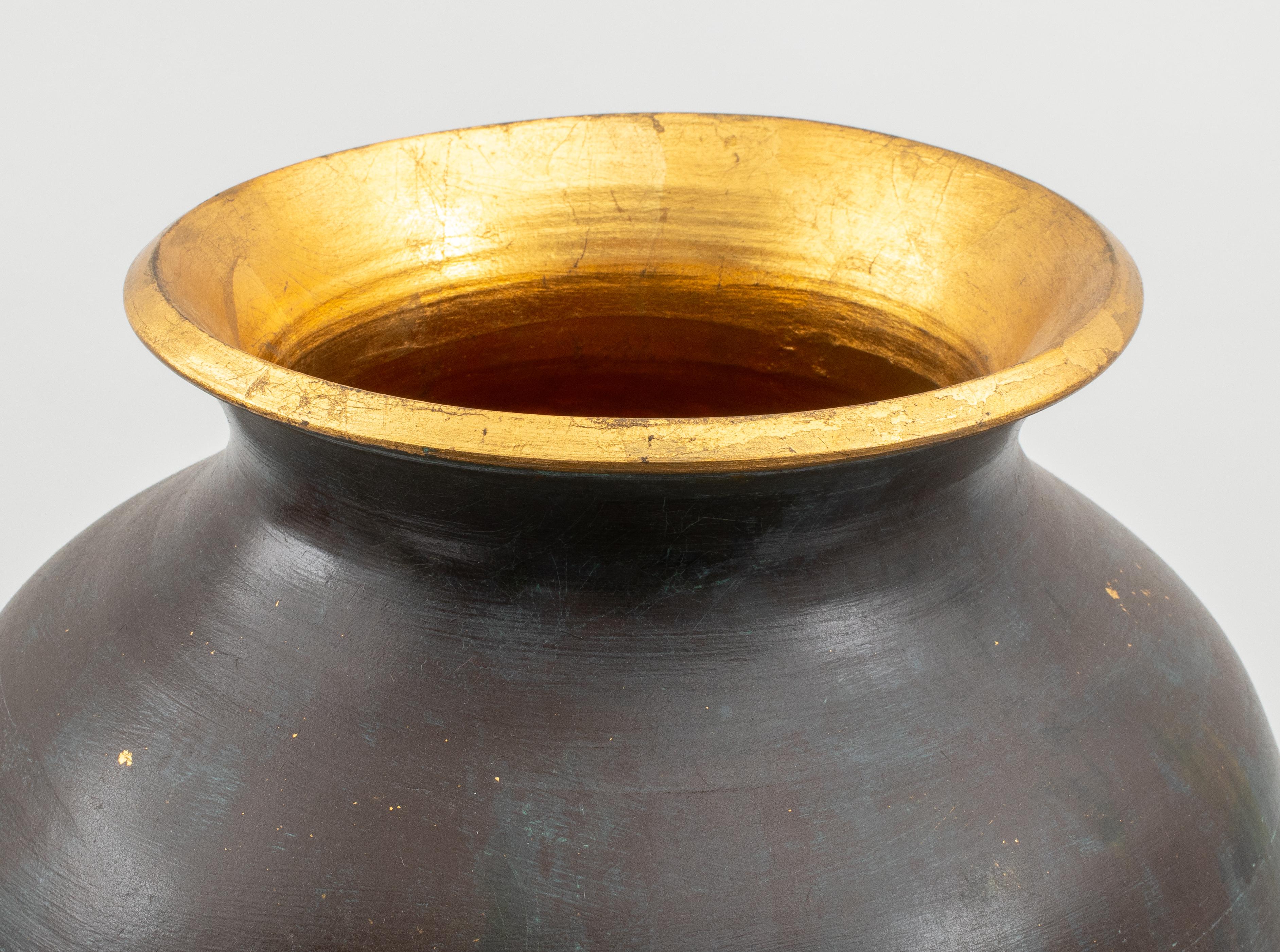 Modern Massive Burts Cason Studio Art Pottery Vase For Sale