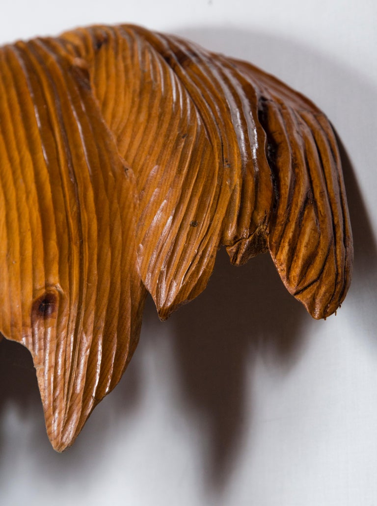 Massive Carved Wood Palm Tree with Lights at 1stDibs wooden palm tree