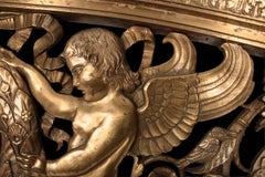 Massive Cast Bronze Architectural Relief Frieze