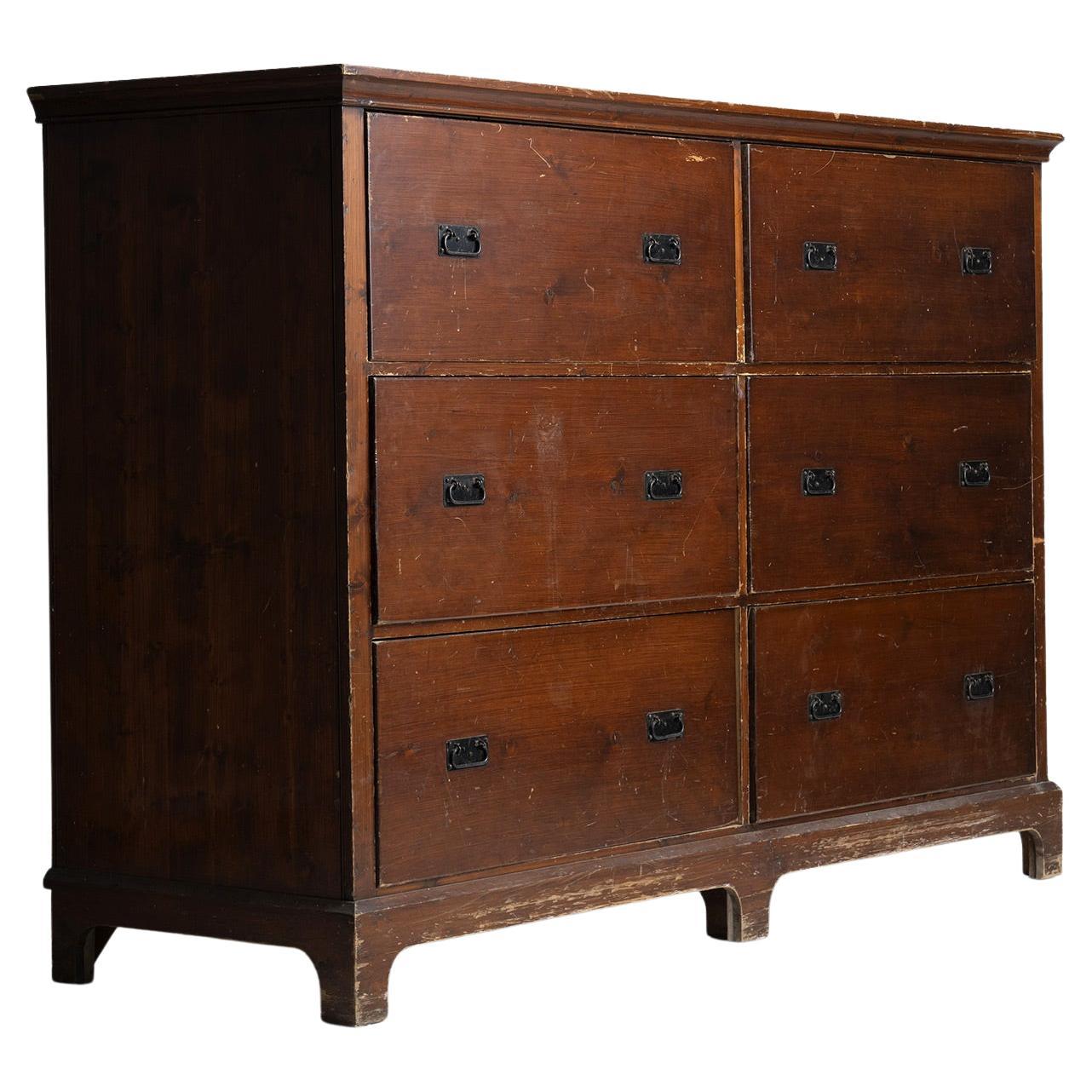 Massive Chest of Drawers, England, circa 1890 For Sale