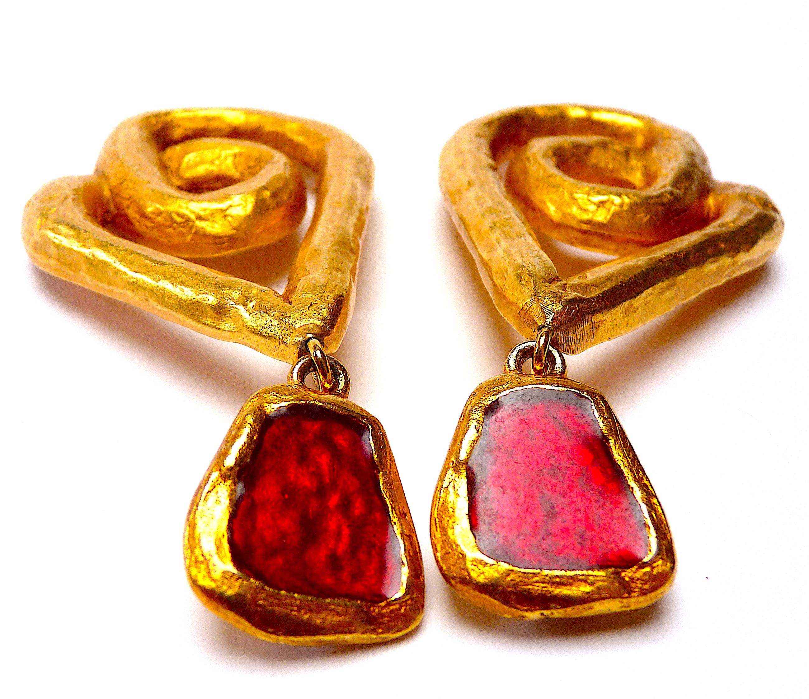 Women's Massive CHRISTIAN LACROIX Earrings from the 1990s