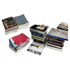 Massive collection of Designer Art Coffee Table Books and Catalogs for Staging