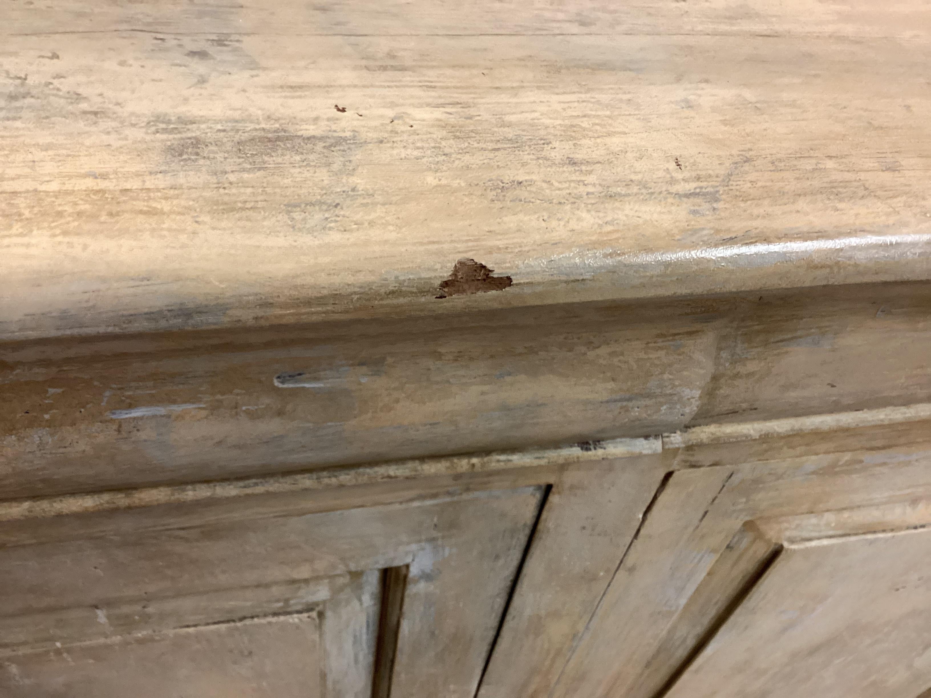 Massive armoire peinte sur mesure de style provincial français en vente 1