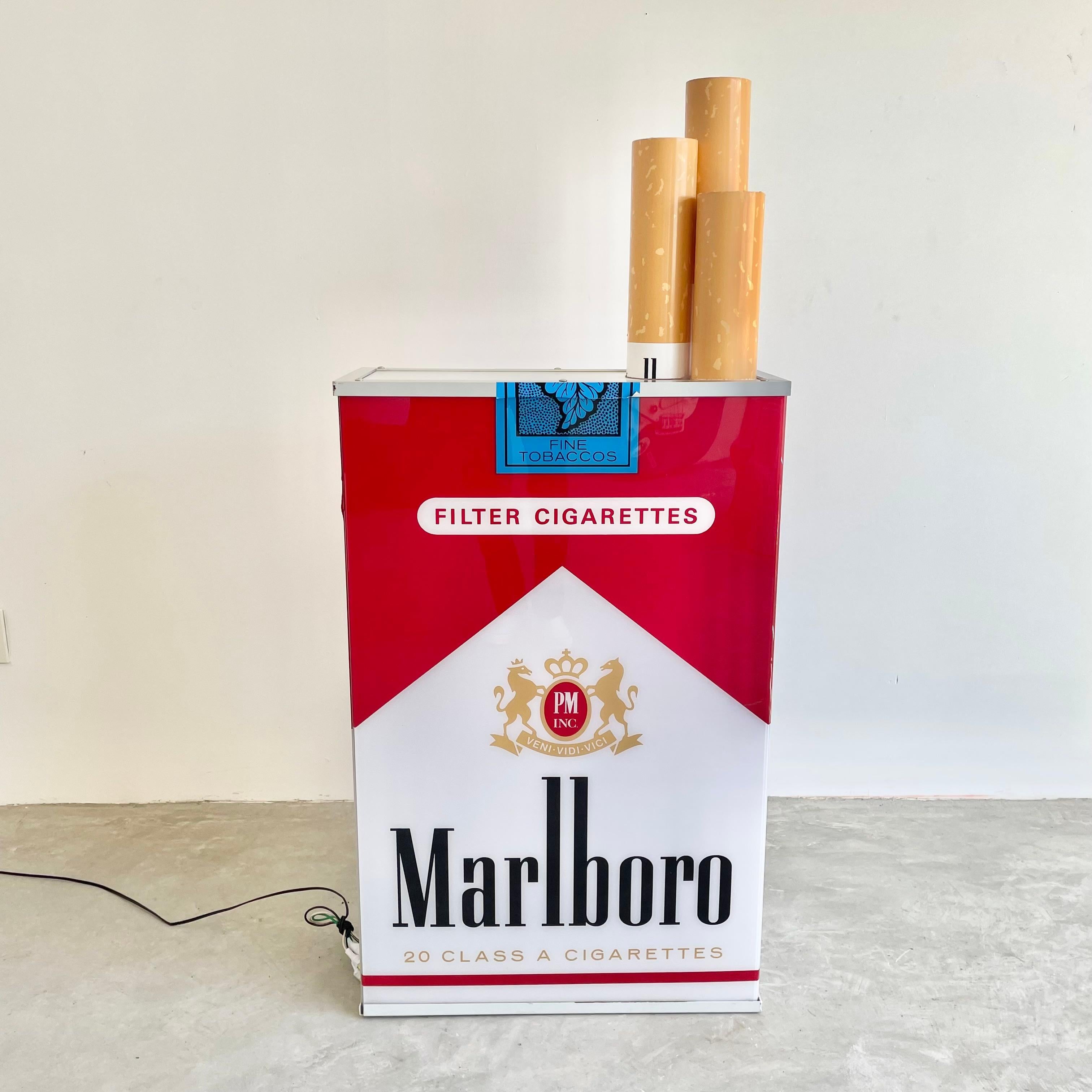 giant marlboro cigarette pack