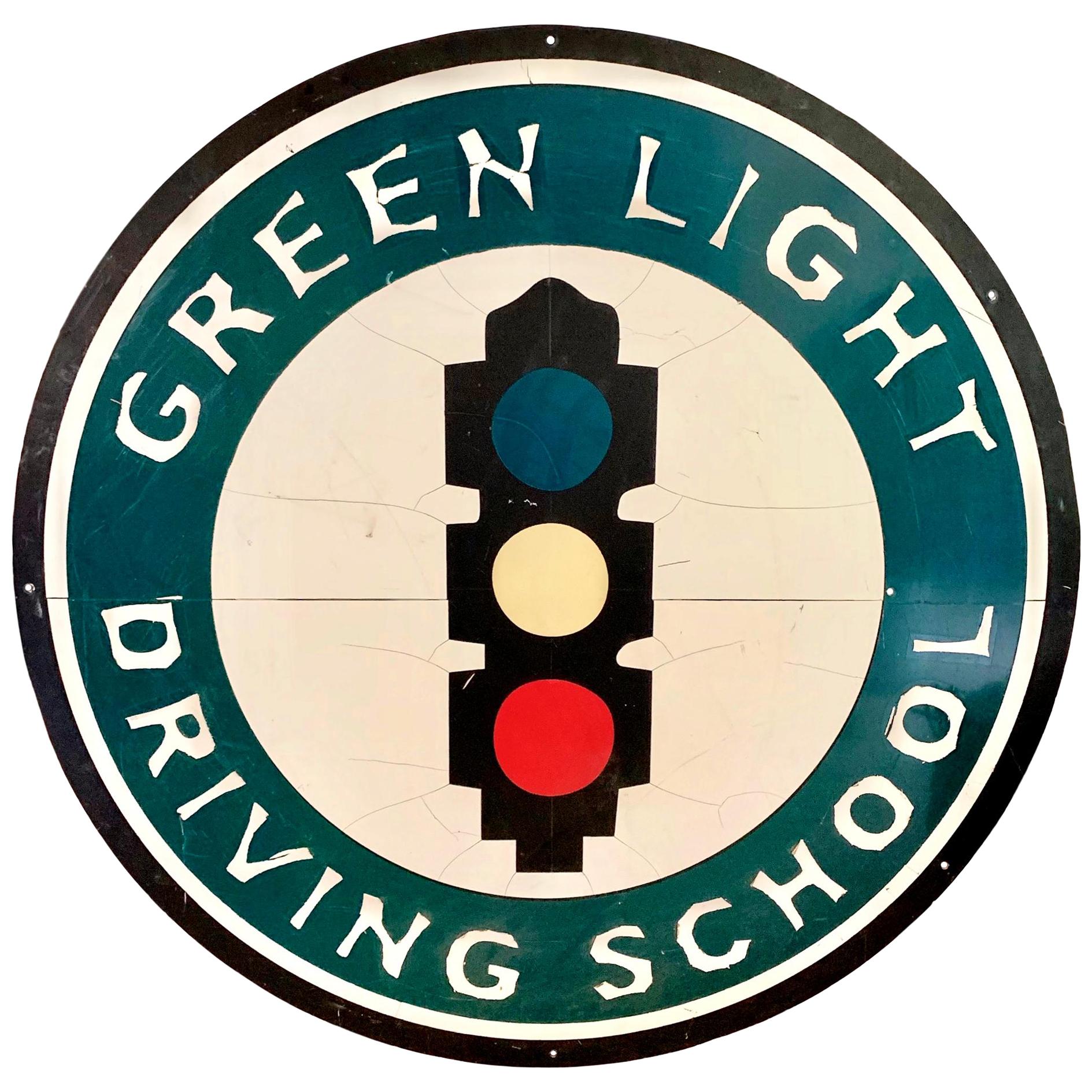 Massive Driving School Vintage Sign