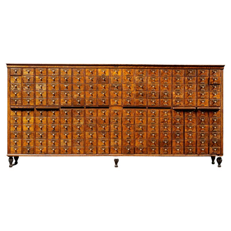 Card Catalog 72 Drawer at 1stDibs dewey decimal dewey