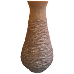 Massive Earthenware Pottery Vase in the Style of David Cressey / Robert Maxwell