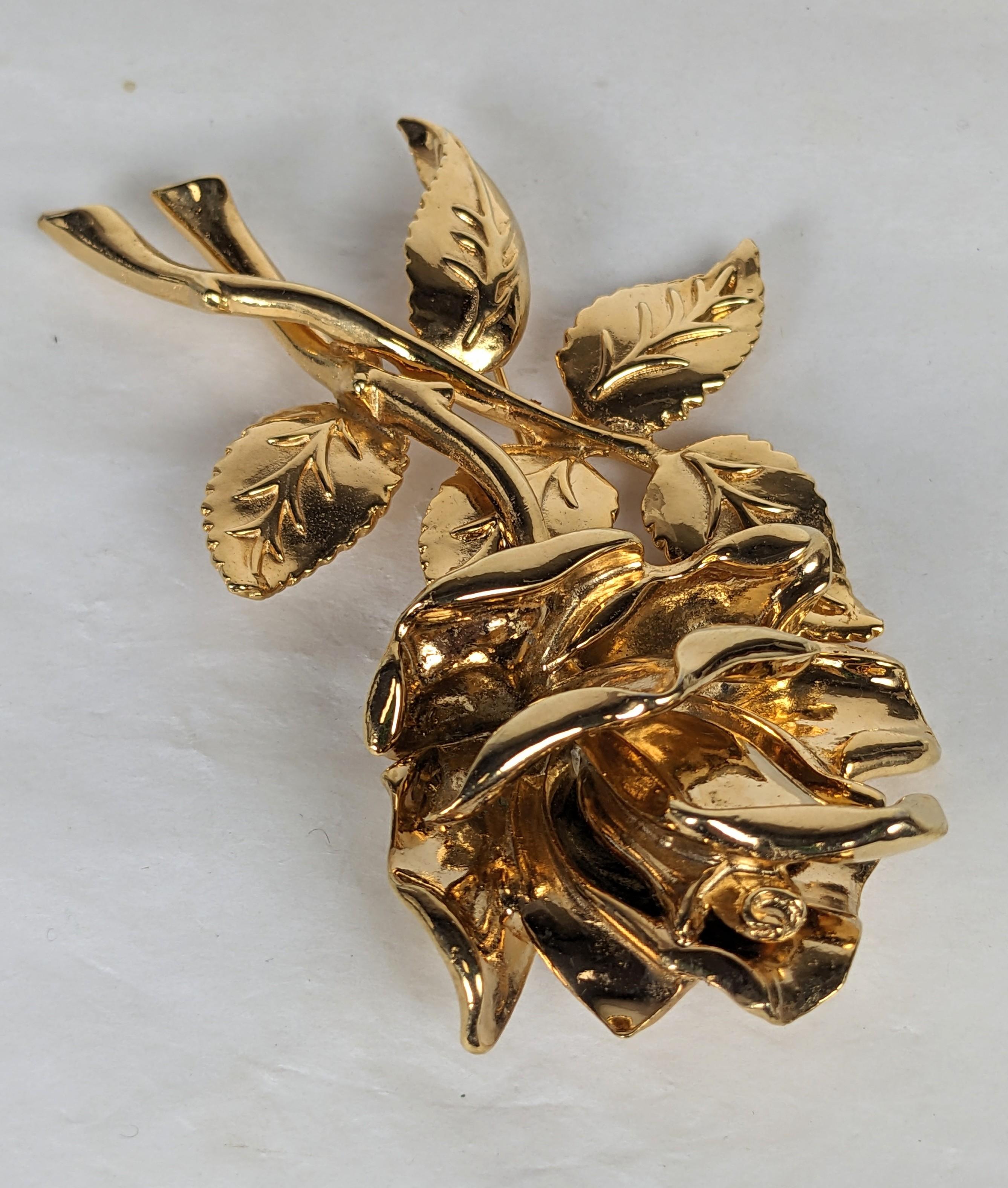 Massive Eisenberg Gilt Retro Rose For Sale 2