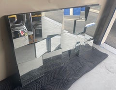 Massive Faceted "Slopes" Mirror in the Style of Neal Small