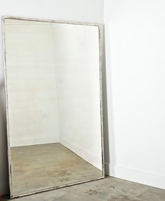 Massiver französischer vergoldeter Silberspiegel des 19. Jahrhunderts