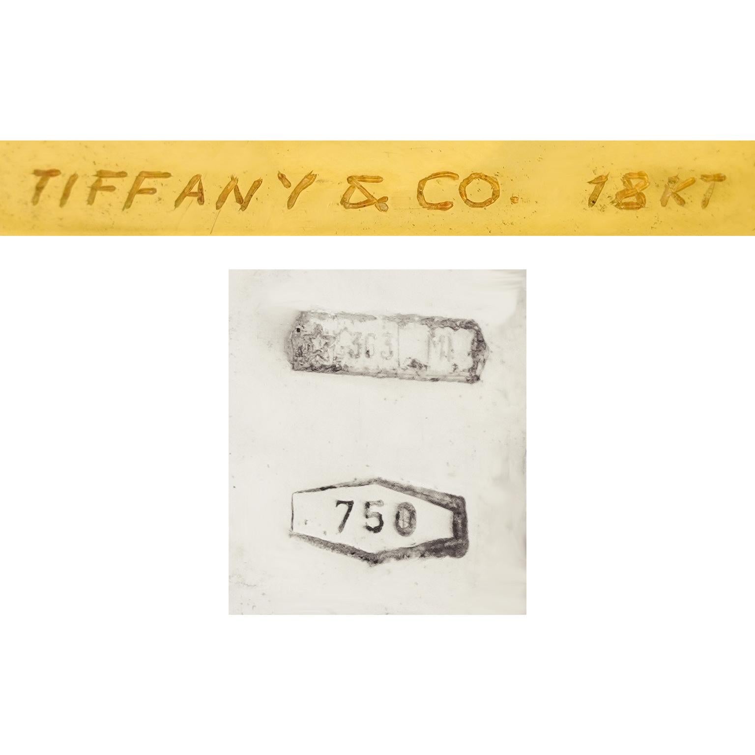 Massiver Goldarmreif von Tiffany & Co. 18k im Angebot 1
