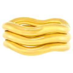 Massive Gold Bangle by Tiffany & Co. 18k