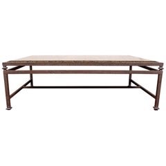 Massive Granite Top Coffee Table