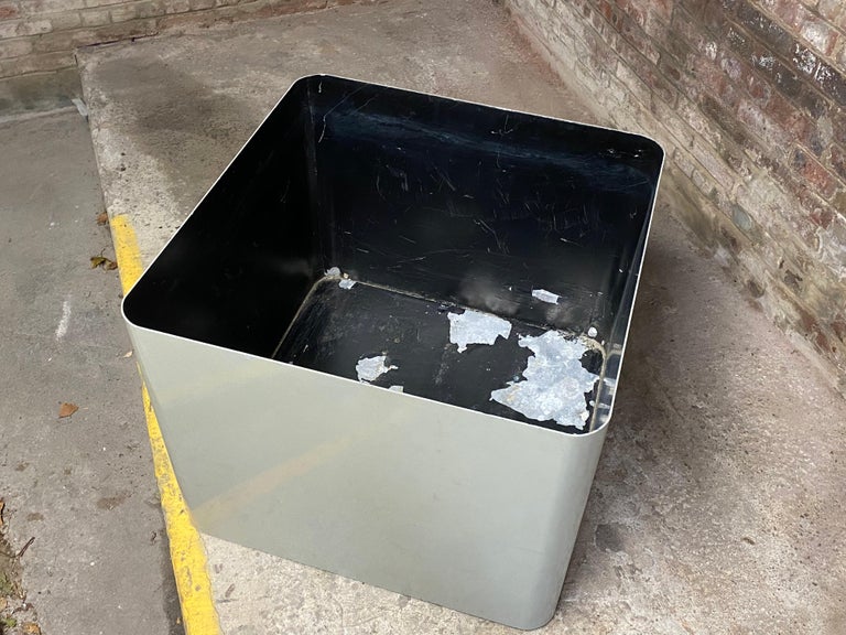 Massive Habitat International Aluminum Architectural Planter For Sale