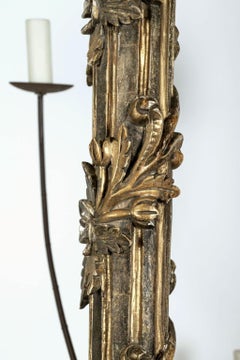 Massive Hand-Carved Giltwood Italian Twelve Arm Chandelier