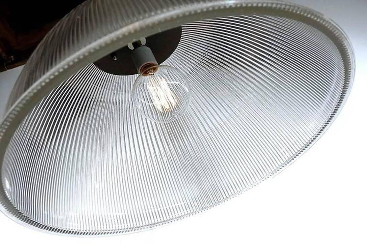Industrial Massive Holophane Dome -  25.5 Inch Diameter