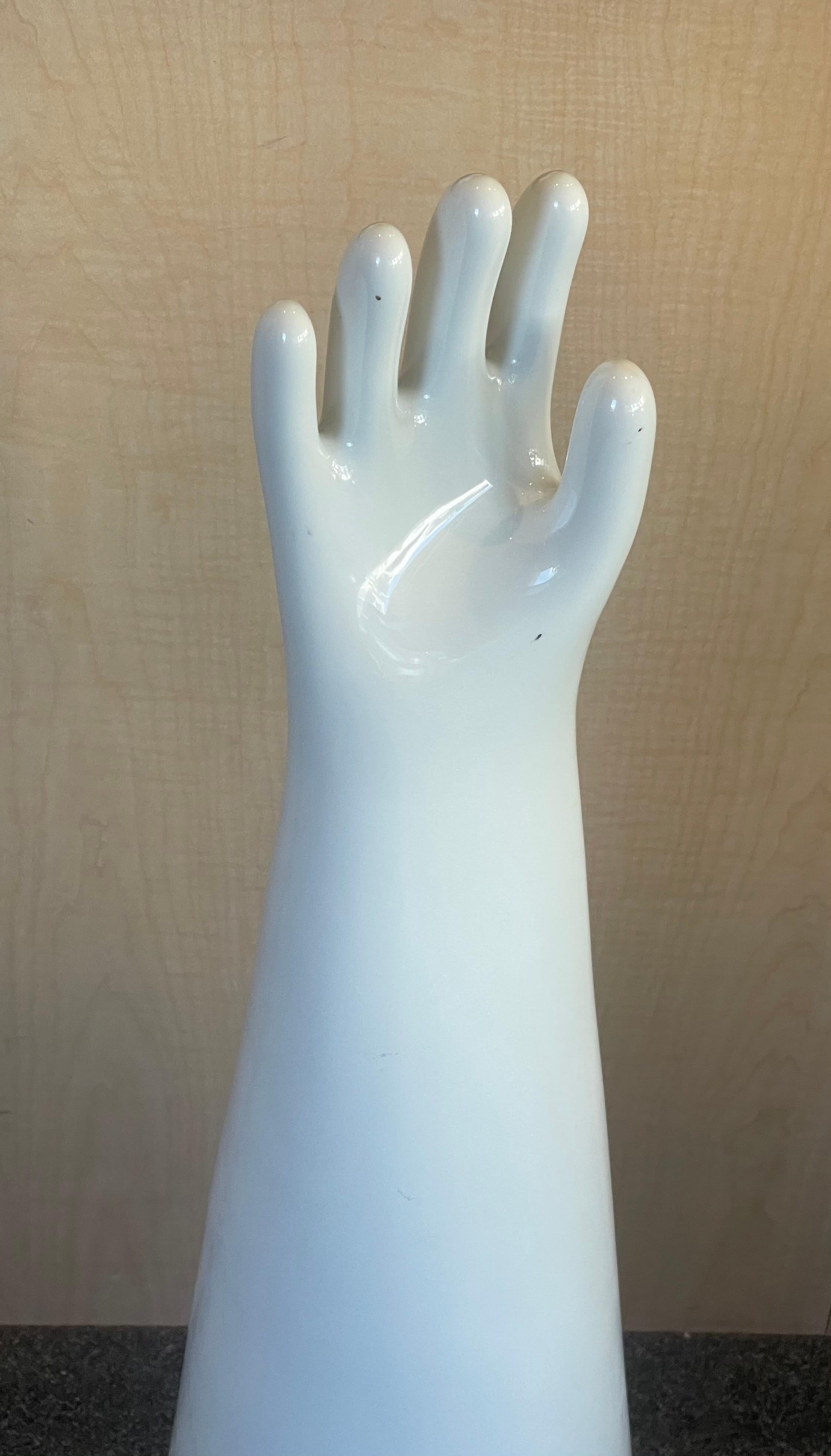 Massive Industrial Ceramic Glove Mold by Shinko of Japan For Sale 1
