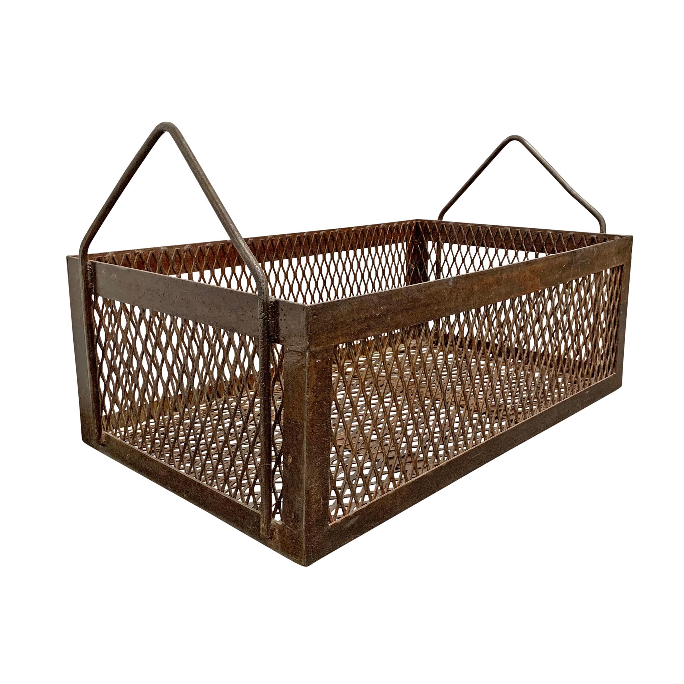 American Massive Industrial Steel Basket