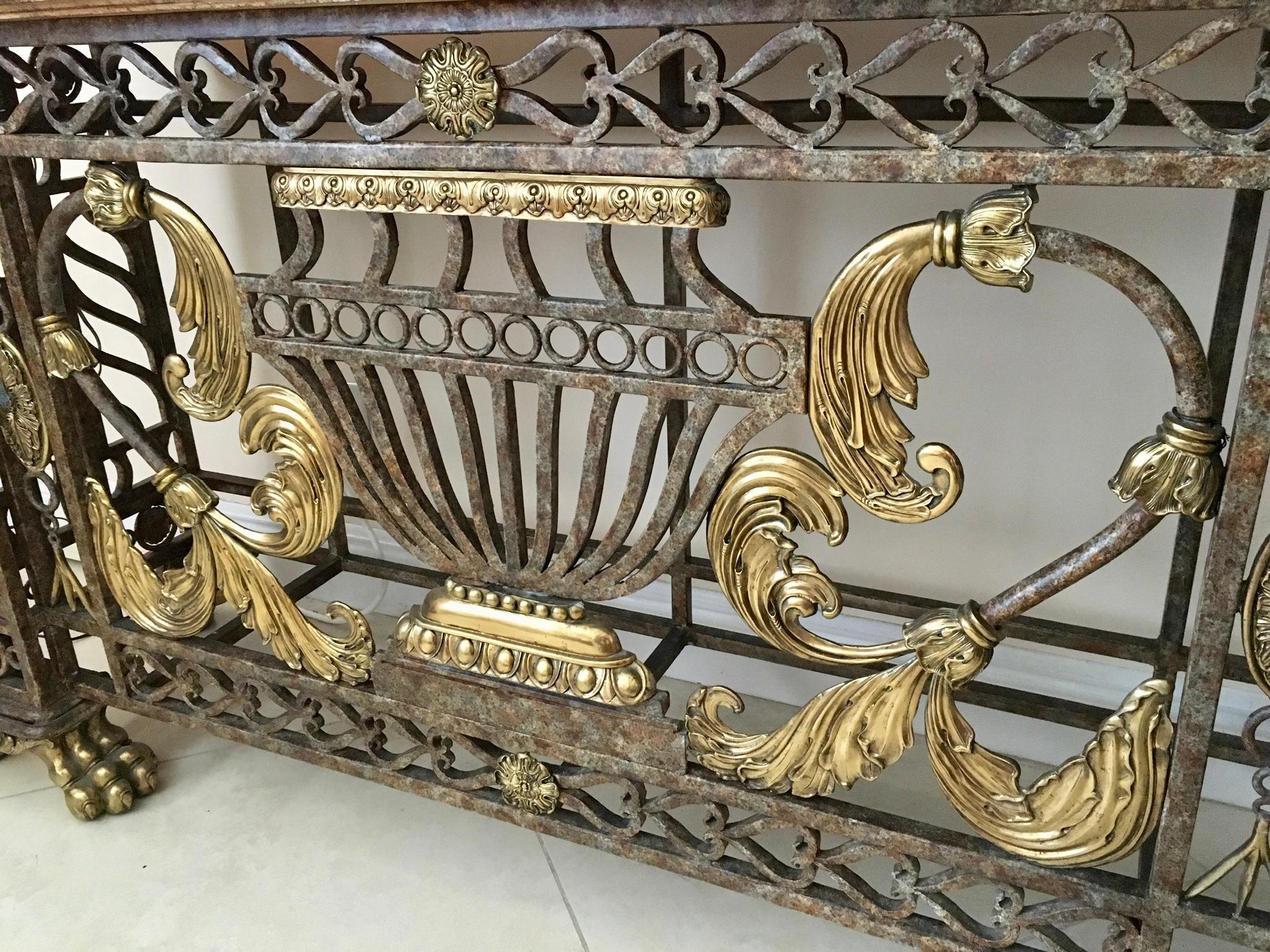 maitland smith console table