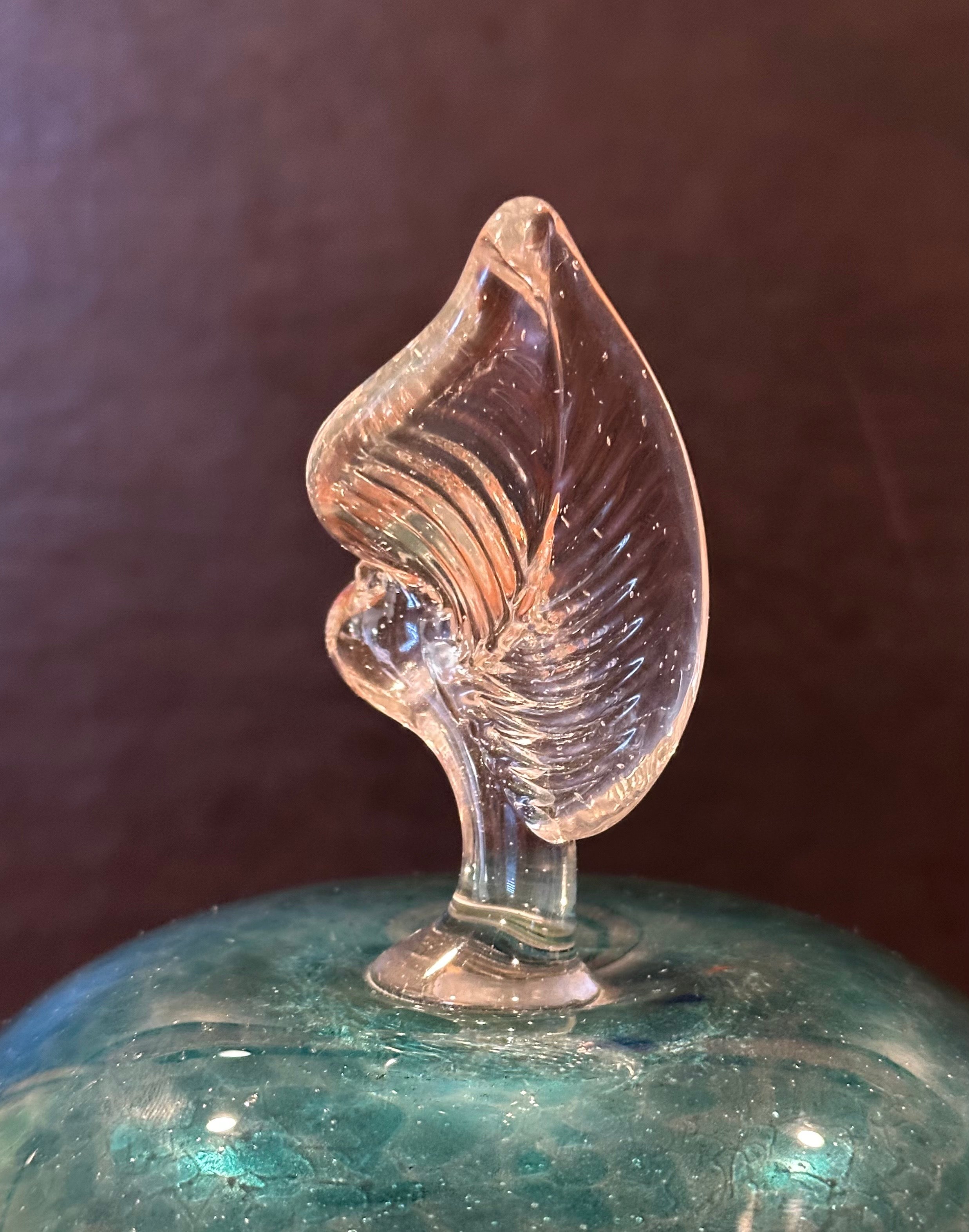 Manzana masiva de cristal artístico italiano de Murano Regencia de Hollywood en venta