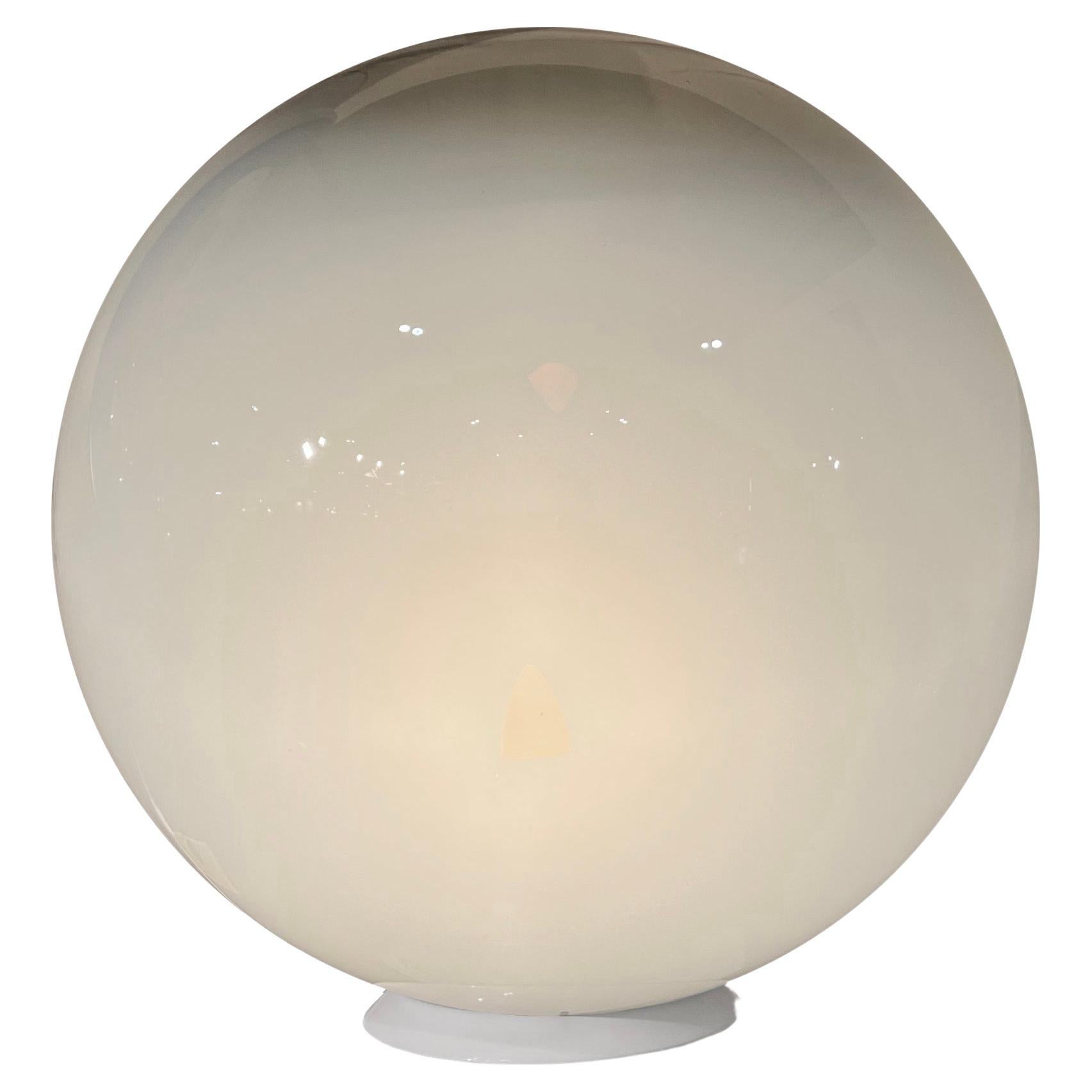 Massive Italian Modernist Ombré Glass Table Lamp For Sale