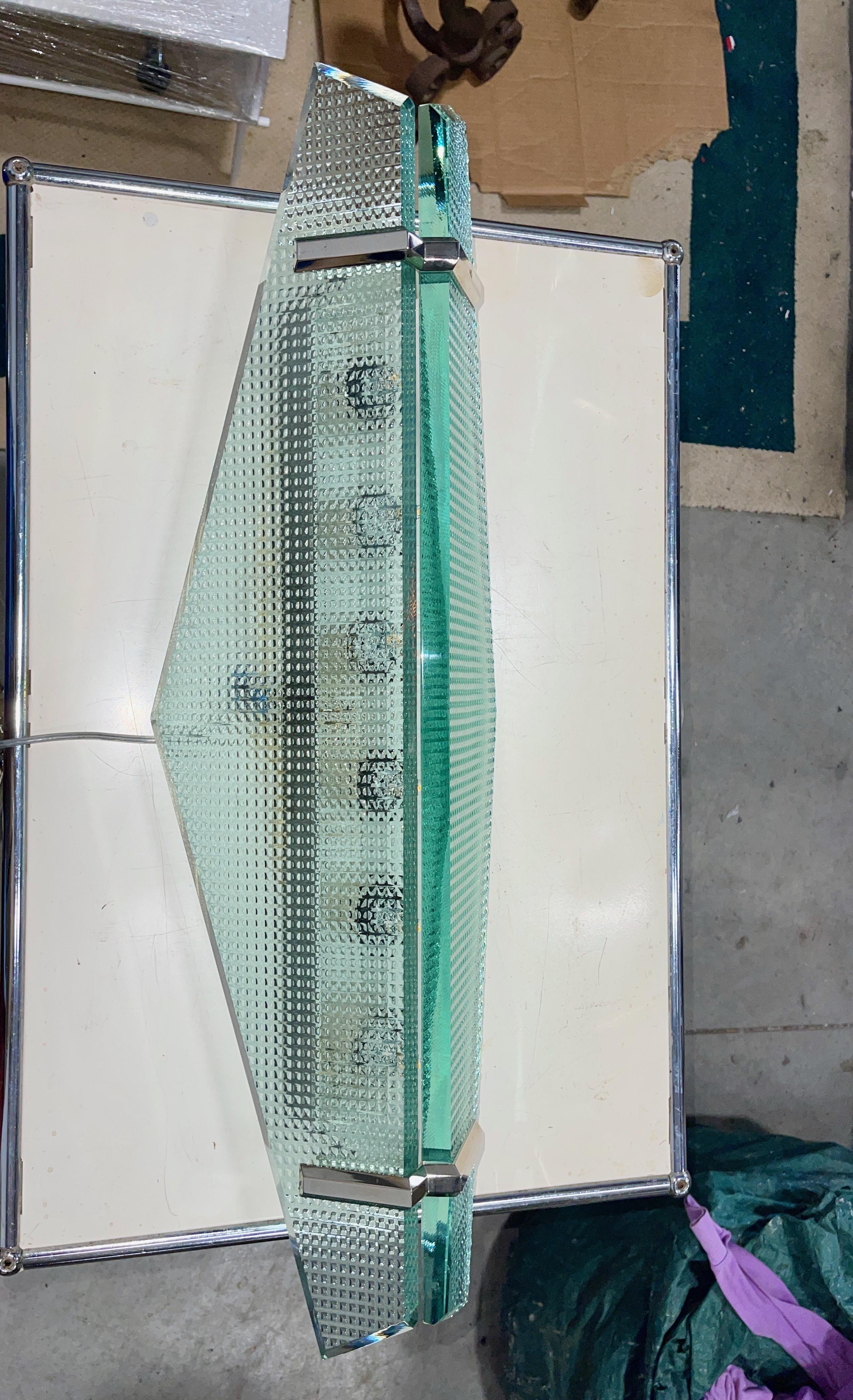 Massive italienische Wand- oder Deckenleuchte (Beschichtet) im Angebot