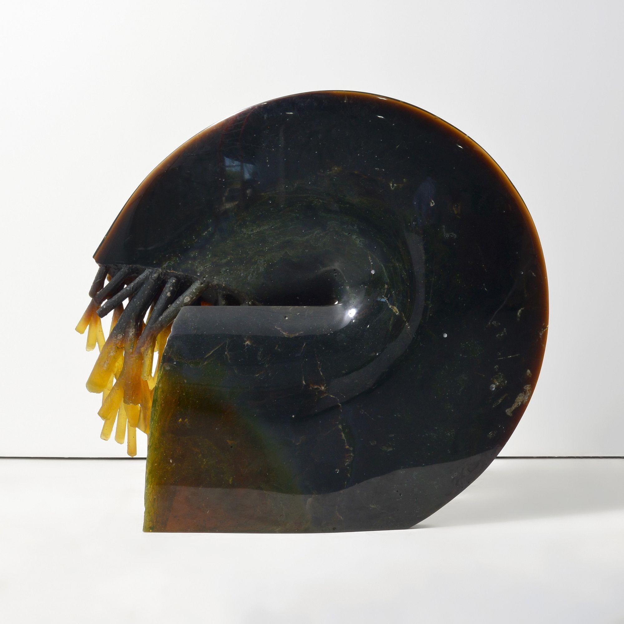 Artist/Designer; Manufacturer: Ivan Mares (Czech, b. 1951)
Marking(s); notes: no marking(s) apparent; 2001
Materials: cast glass
Dimensions (H, W, D): 37