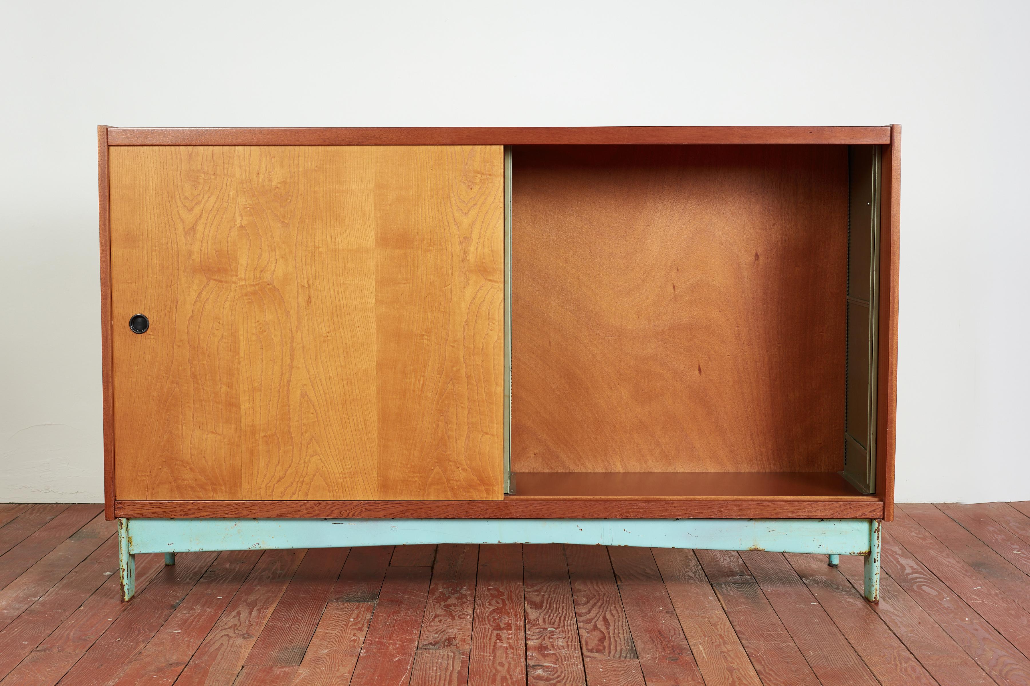 Massive Jean Prouve Style Cabinet  For Sale 5