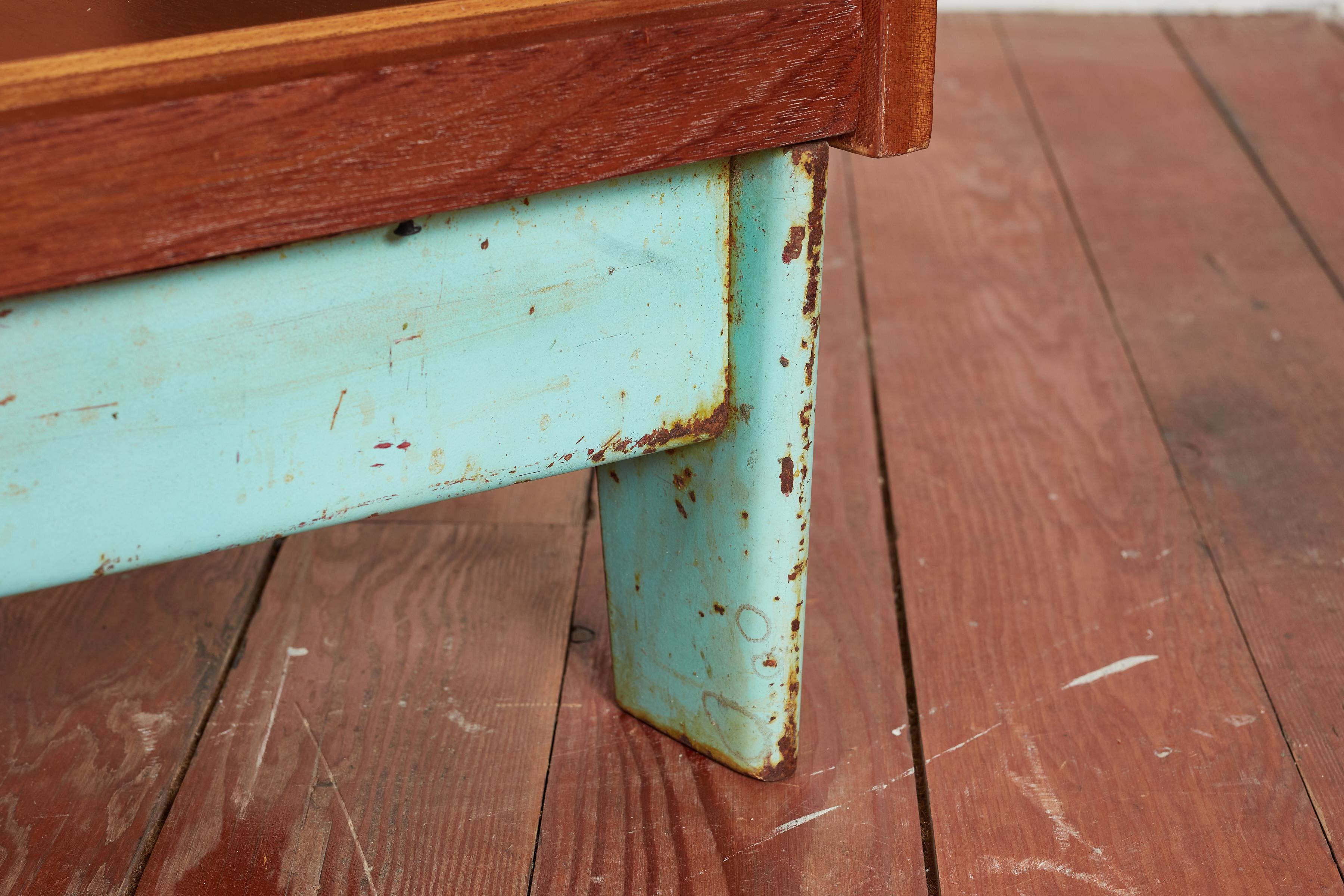 Massive Jean Prouve Style Cabinet For Sale 13