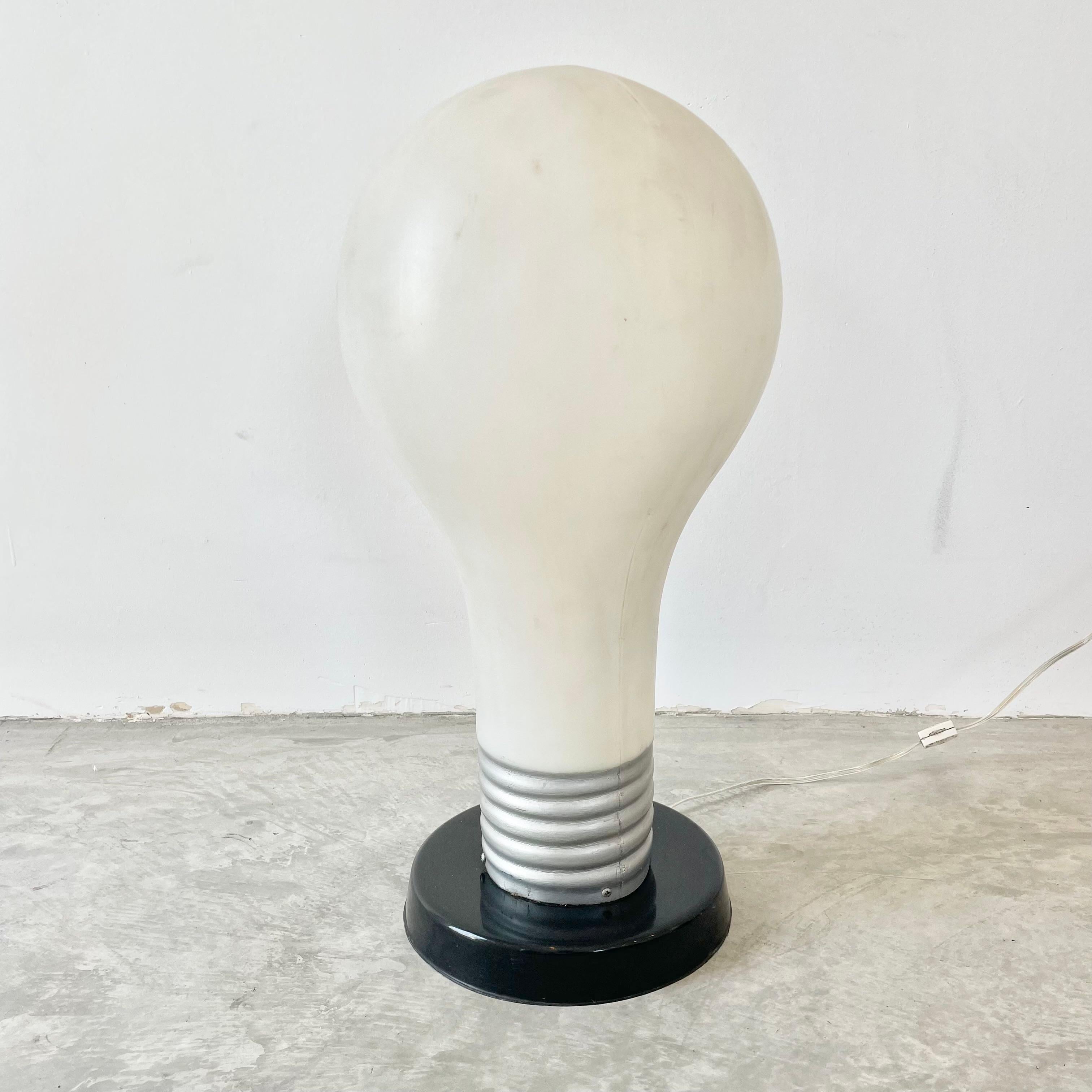 Massive Lightbulb Table Lamp For Sale 3